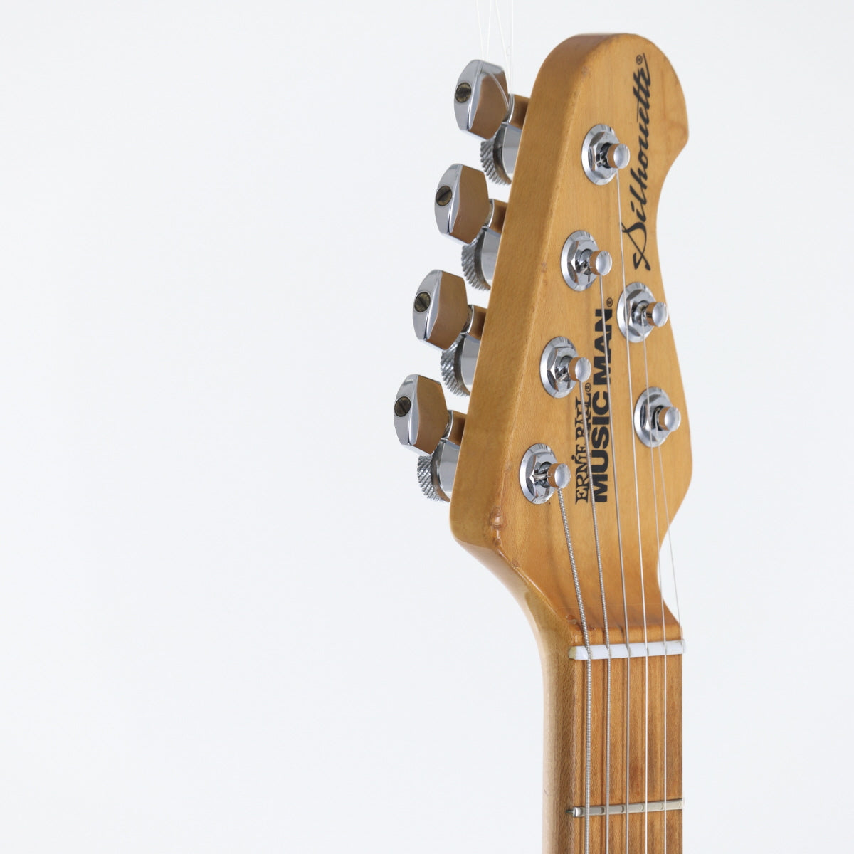 [SN G02313] USED MUSIC MAN / Silhouette Ash Body 1998 White [12]