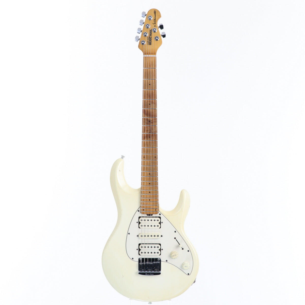 [SN G02313] USED MUSIC MAN / Silhouette Ash Body 1998 White [12]