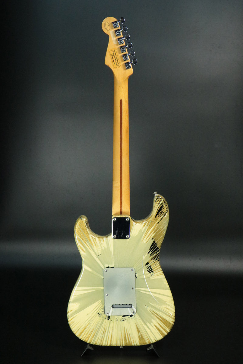 [SN MZ3126442] USED Fender Mexico / Splatter Stratocaster Swirl Black [10]