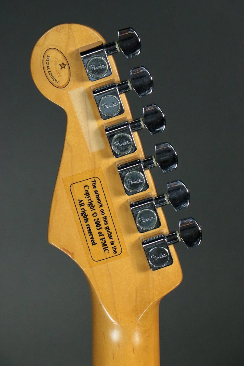 [SN MZ3126442] USED Fender Mexico / Splatter Stratocaster Swirl Black [10]