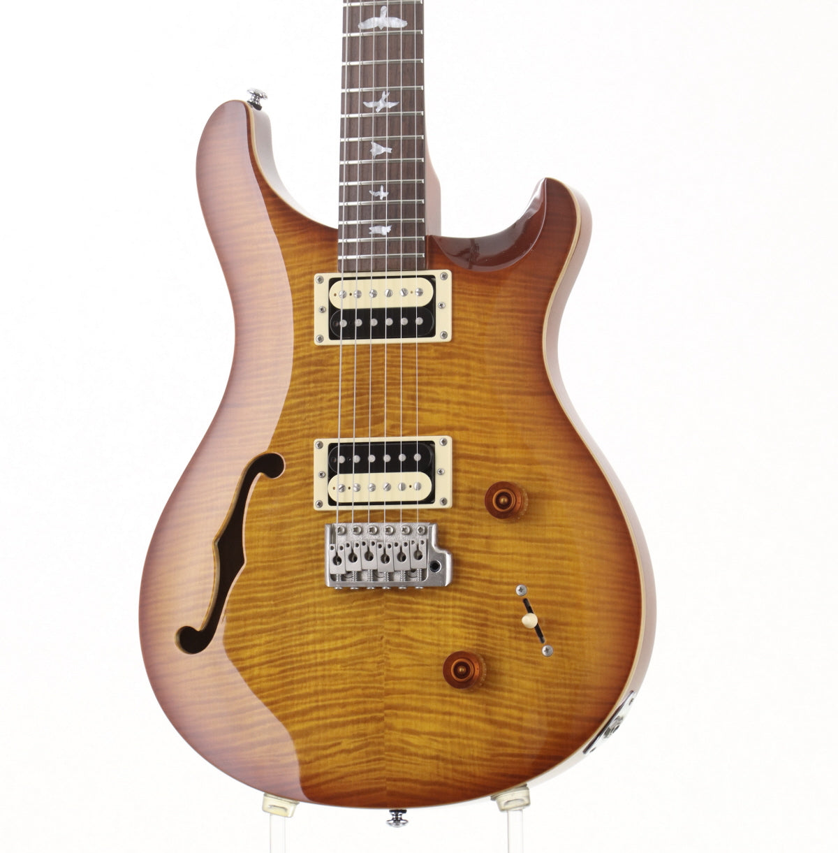 [SN S19435] USED Paul Reed Smith (PRS) / SE Custom 22 Semi-Hollow Vintage Sunburst [3.34kg / 2018] Paul Reed Smith [08]