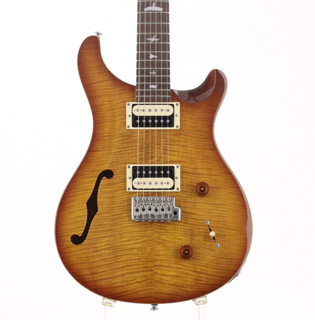 [SN S19435] USED Paul Reed Smith (PRS) / SE Custom 22 Semi-Hollow Vintage Sunburst [3.34kg / 2018] Paul Reed Smith [08]