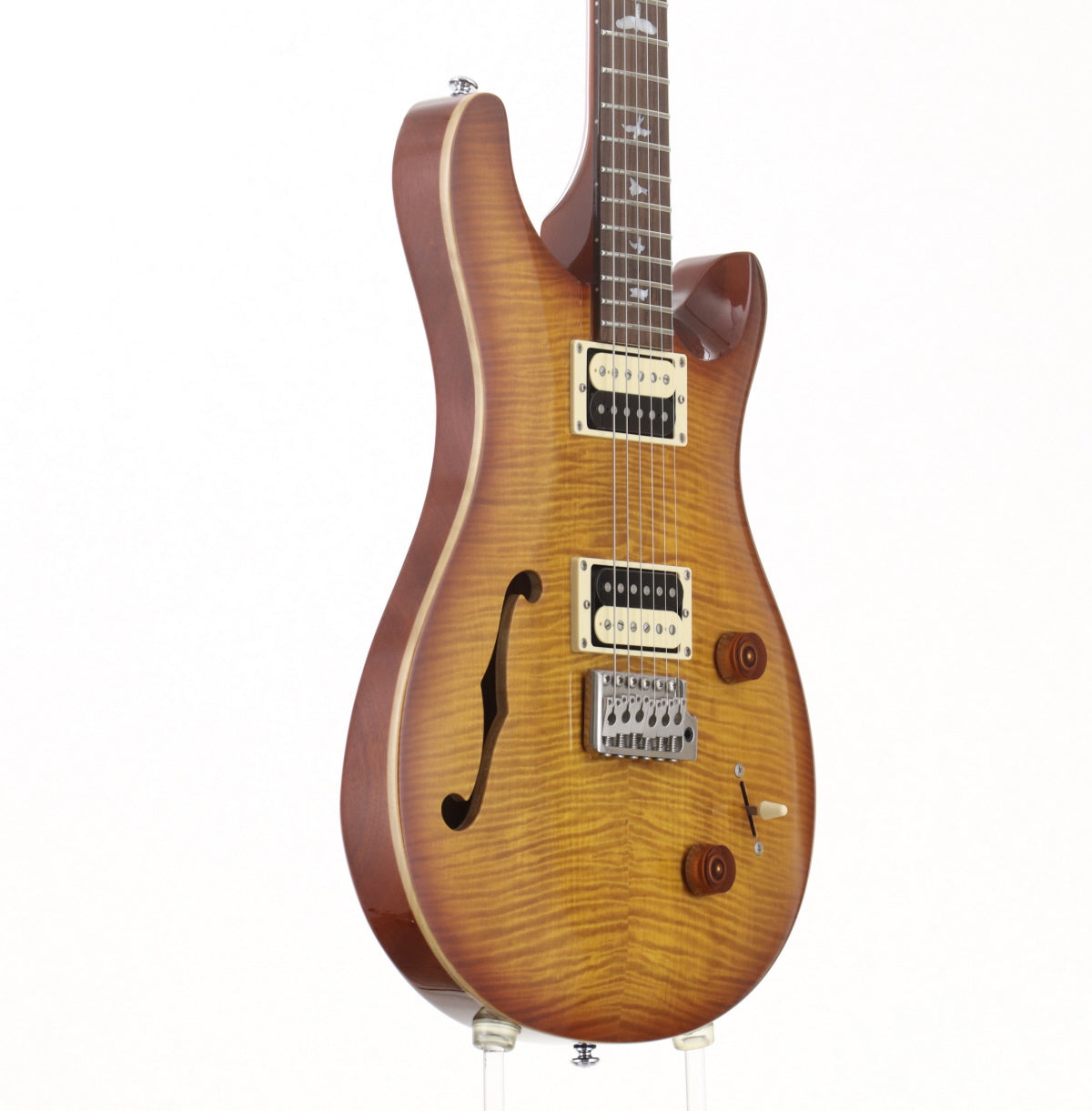 [SN S19435] USED Paul Reed Smith (PRS) / SE Custom 22 Semi-Hollow Vintage Sunburst [3.34kg / 2018] Paul Reed Smith [08]