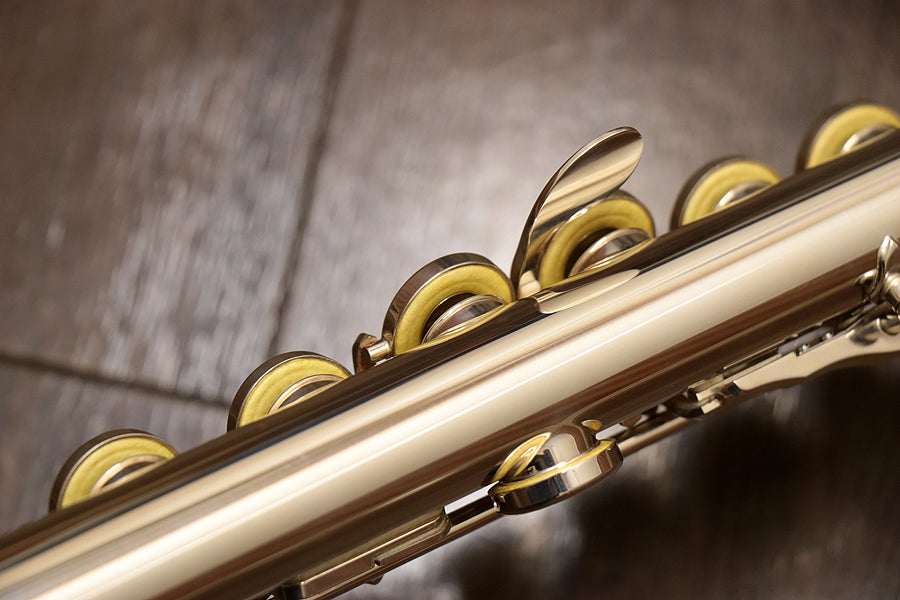 [SN L70577] USED YAMAHA / YAMAHA YFL-312 Silver Head Flute [10]