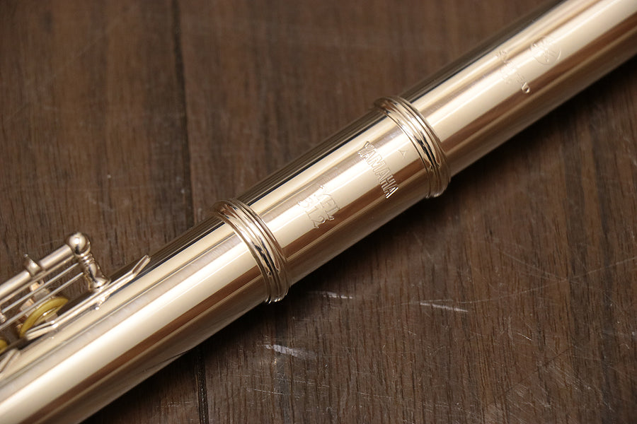 [SN L70577] USED YAMAHA / YAMAHA YFL-312 Silver Head Flute [10]