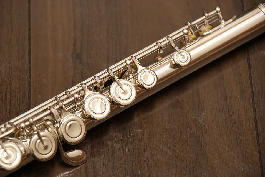 [SN L70577] USED YAMAHA / YAMAHA YFL-312 Silver Head Flute [10]