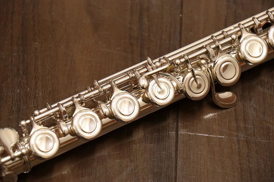 [SN L70577] USED YAMAHA / YAMAHA YFL-312 Silver Head Flute [10]
