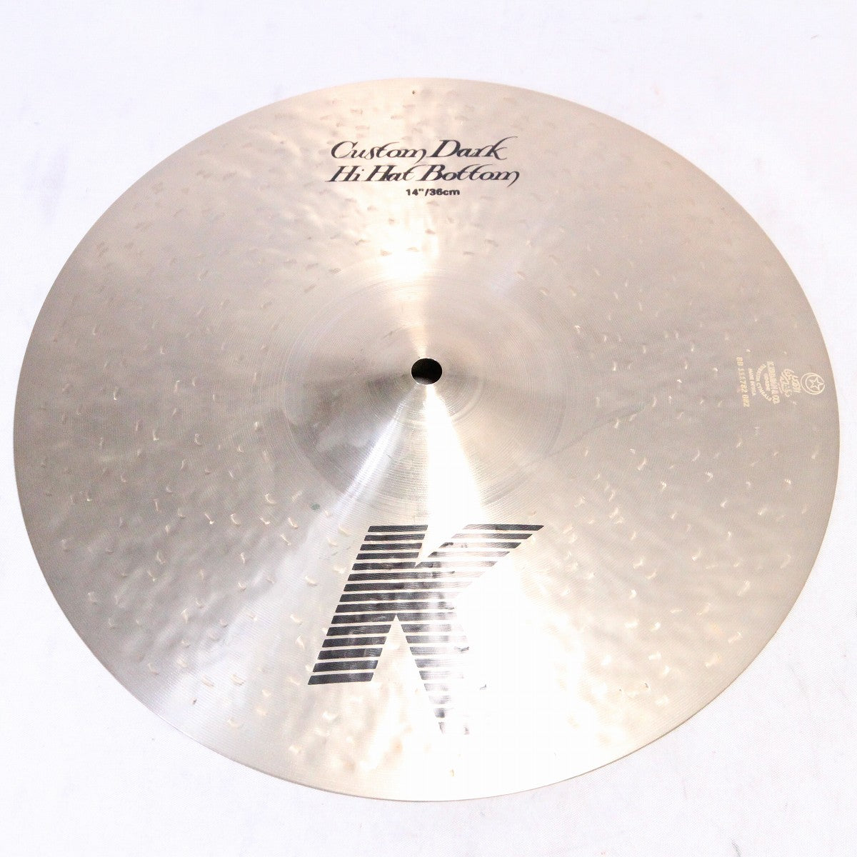 USED ZILDJIAN / K.CUSTOM DARK HIHATS 14inch 1130/1262 Zildjian Hi-Hat Cymbal [08]