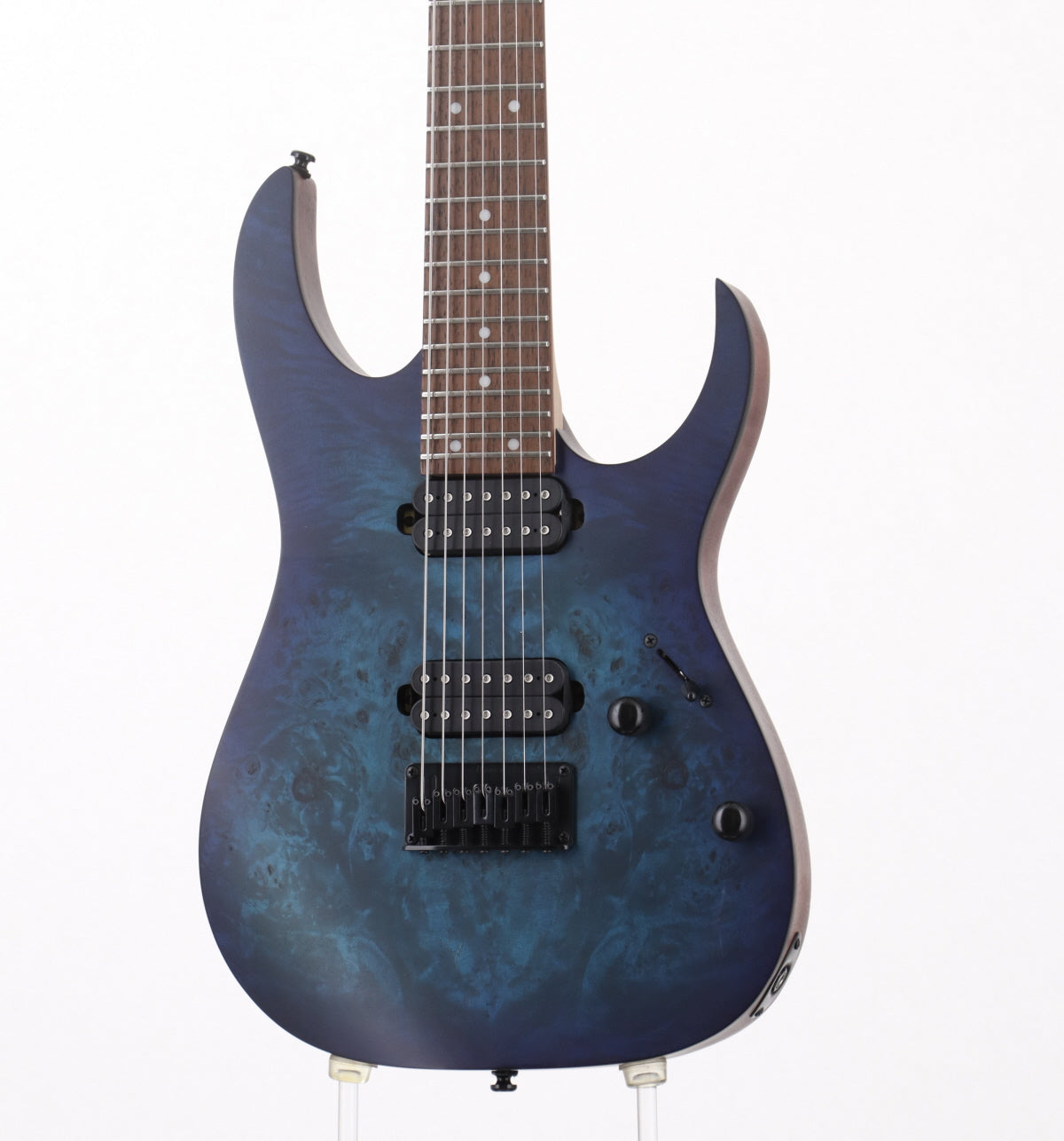 [SN I210407138] USED Ibanez / RG7421PB-SBF Sapphire Blue Flat [3.04kg / made in 2021] Ibanez 7-string guitar [08]