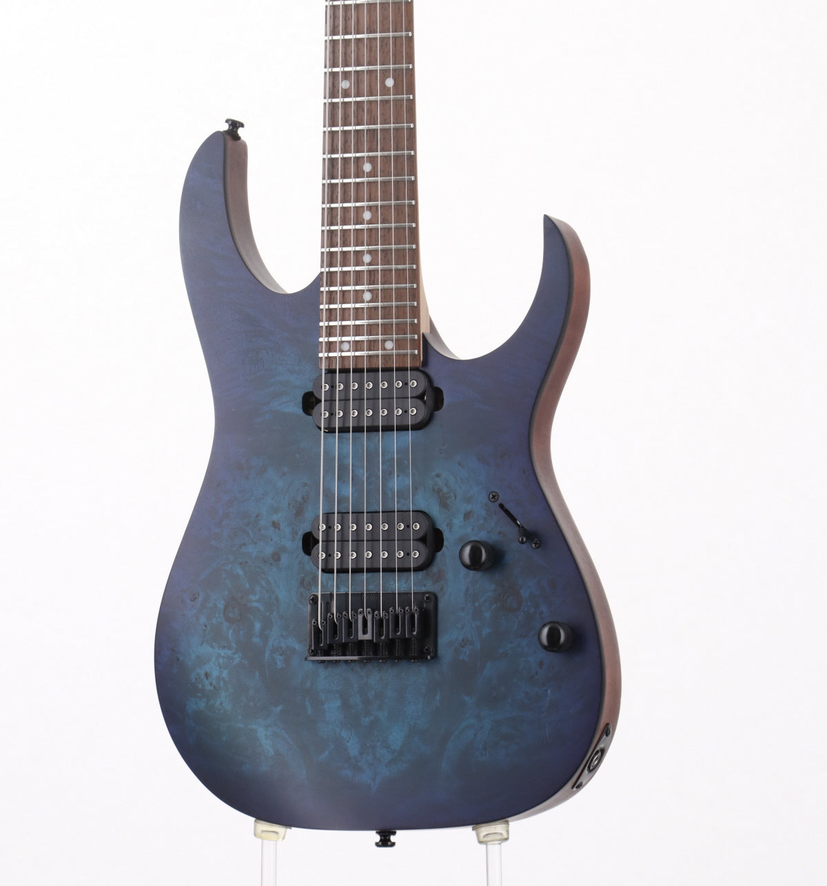 [SN I210407138] USED Ibanez / RG7421PB-SBF Sapphire Blue Flat [3.04kg / made in 2021] Ibanez 7-string guitar [08]