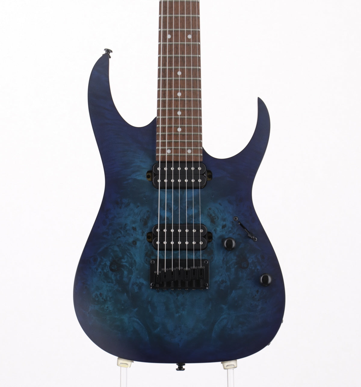 [SN I210407138] USED Ibanez / RG7421PB-SBF Sapphire Blue Flat [3.04kg / made in 2021] Ibanez 7-string guitar [08]