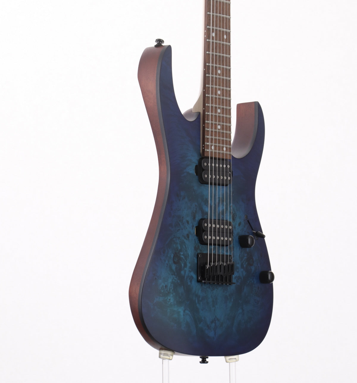 [SN I210407138] USED Ibanez / RG7421PB-SBF Sapphire Blue Flat [3.04kg / made in 2021] Ibanez 7-string guitar [08]