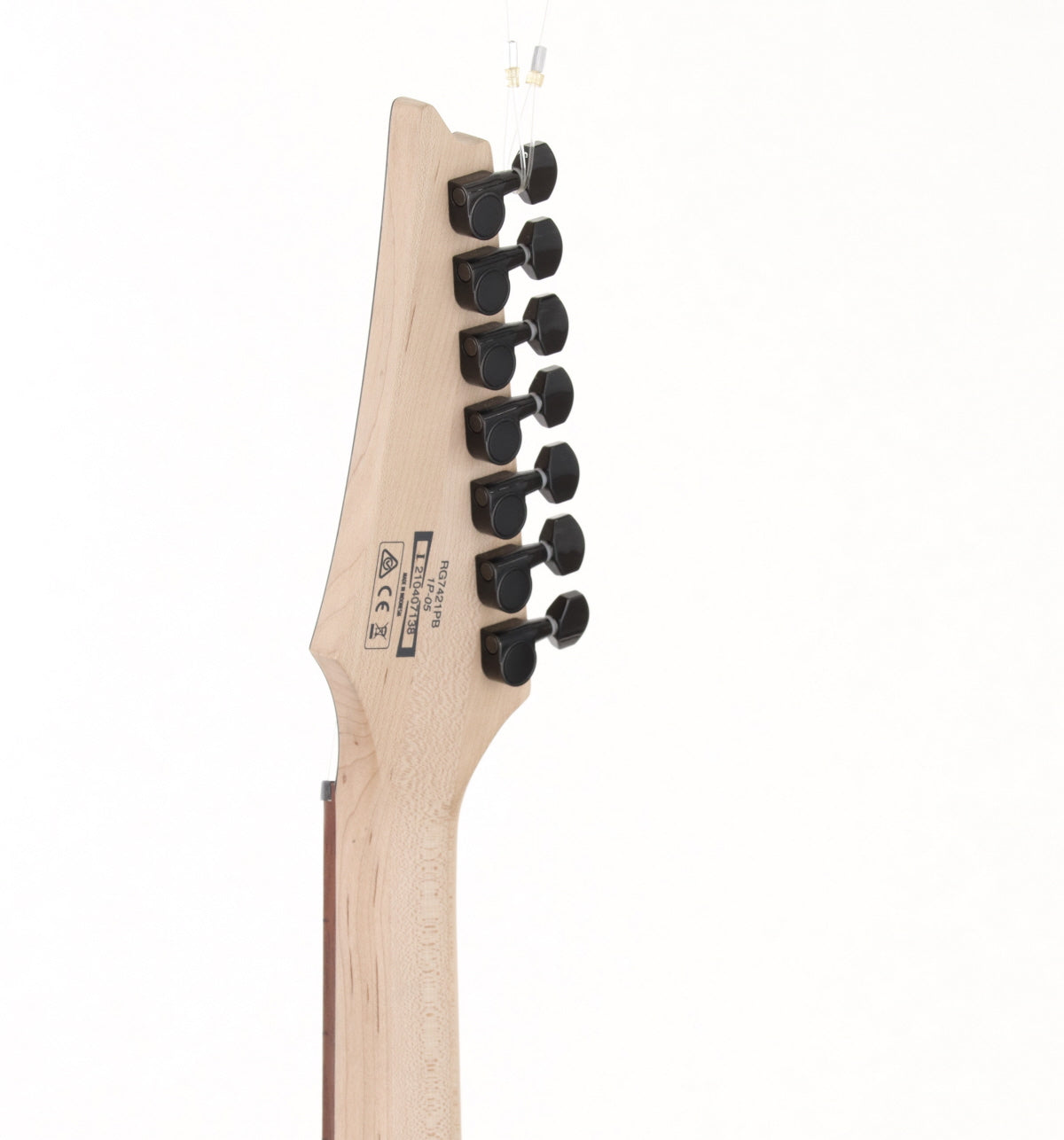[SN I210407138] USED Ibanez / RG7421PB-SBF Sapphire Blue Flat [3.04kg / made in 2021] Ibanez 7-string guitar [08]