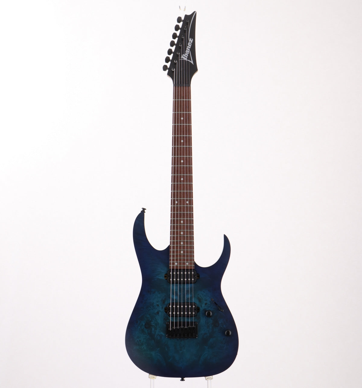 [SN I210407138] USED Ibanez / RG7421PB-SBF Sapphire Blue Flat [3.04kg / made in 2021] Ibanez 7-string guitar [08]