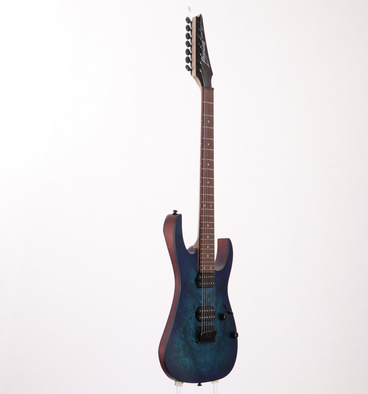 [SN I210407138] USED Ibanez / RG7421PB-SBF Sapphire Blue Flat [3.04kg / made in 2021] Ibanez 7-string guitar [08]