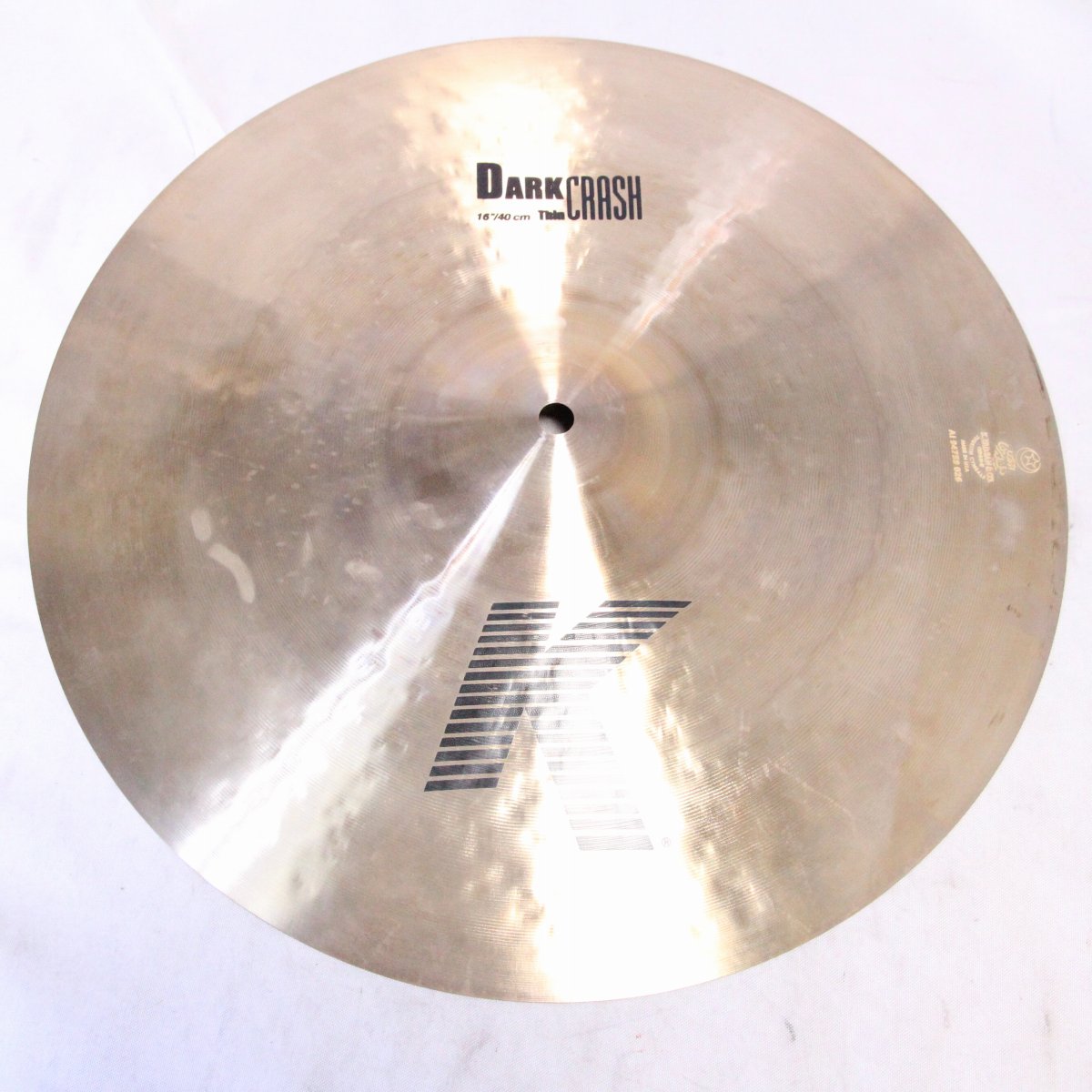 USED ZILDJIAN / K ZILDJIAN 16inch DARK CRASH THIN 948g K Zildjian Crash Cymbal [08]