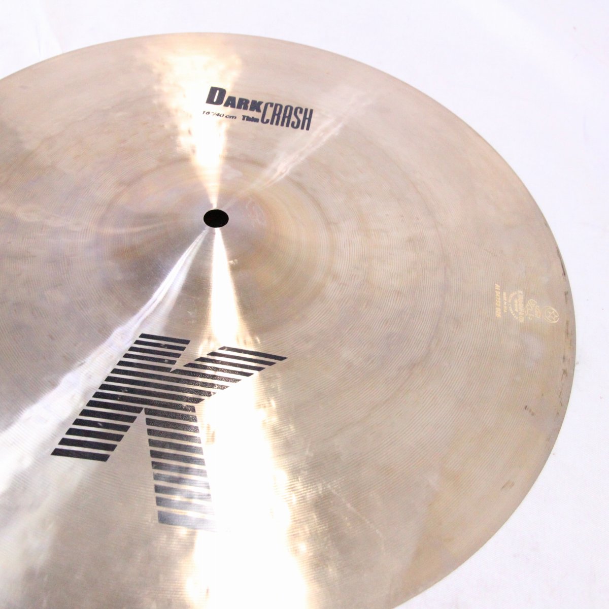 USED ZILDJIAN / K ZILDJIAN 16inch DARK CRASH THIN 948g K Zildjian Crash Cymbal [08]