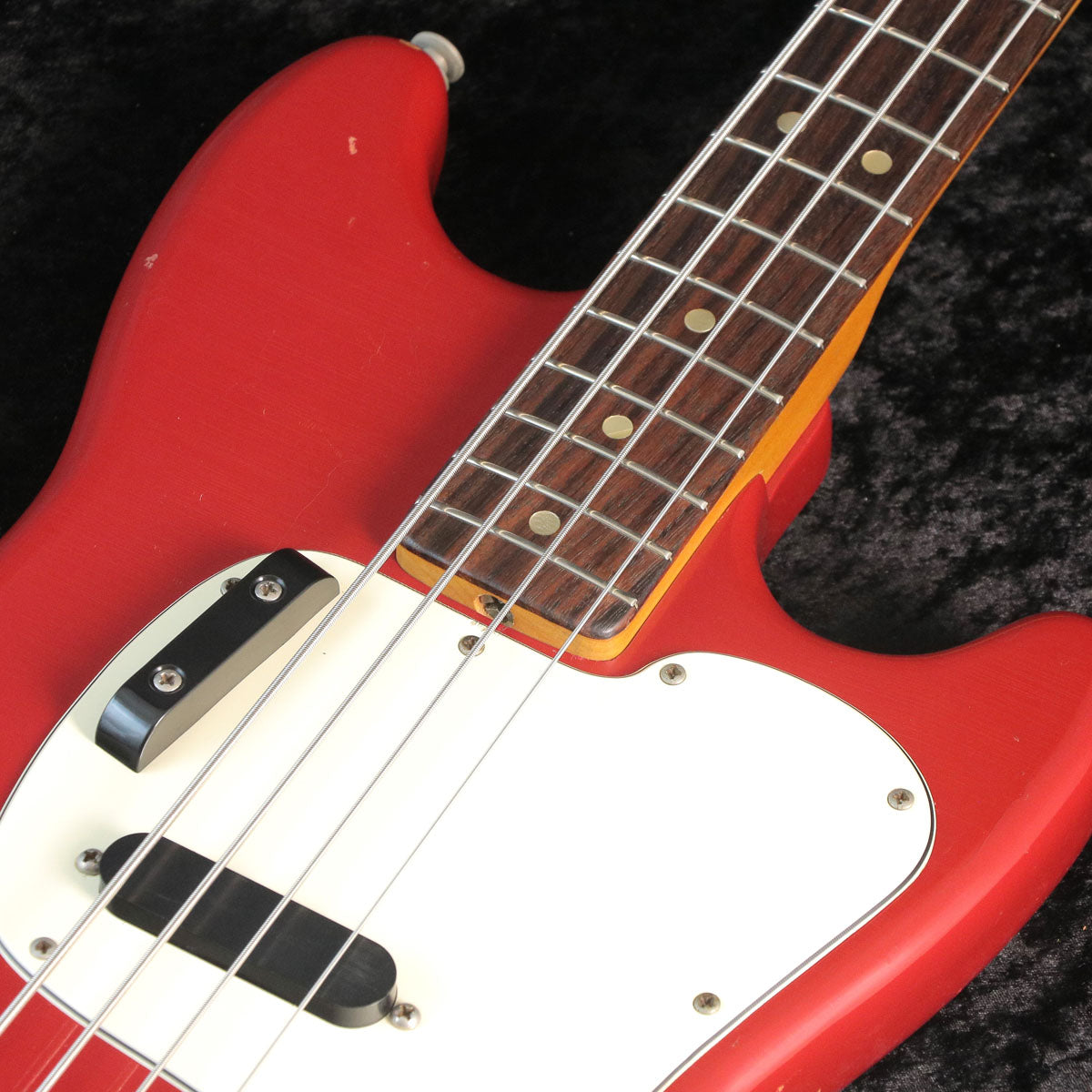 [SN 629561] USED FENDER USA / Musicmaster Bass Red 1975 [03]