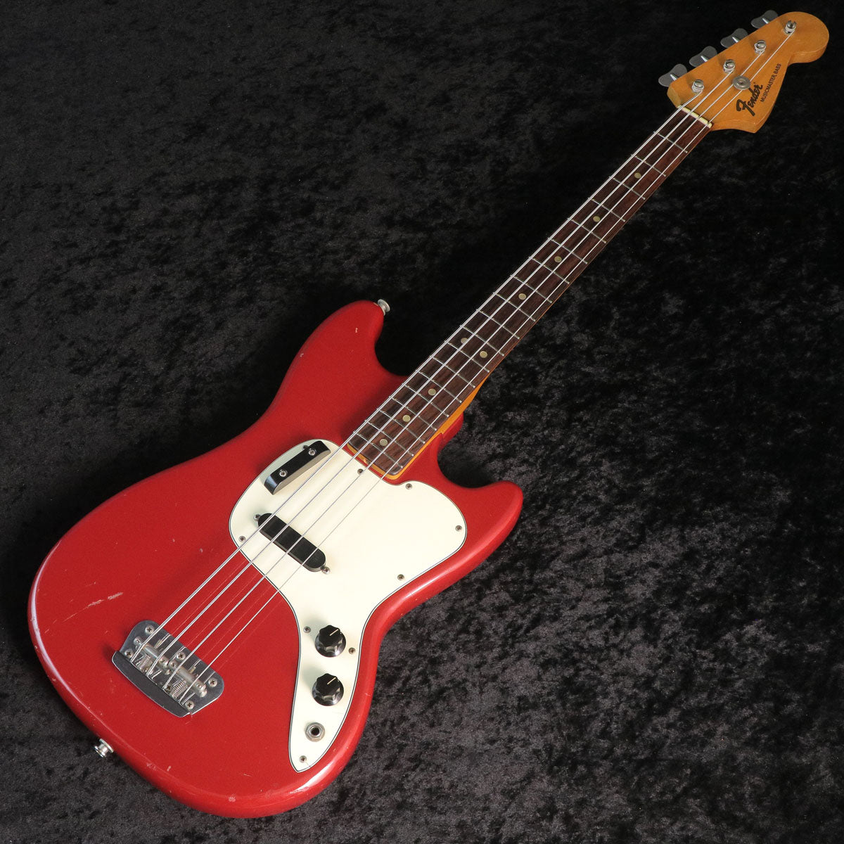 [SN 629561] USED FENDER USA / Musicmaster Bass Red 1975 [03]