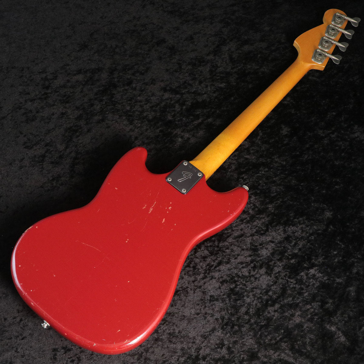 [SN 629561] USED FENDER USA / Musicmaster Bass Red 1975 [03]