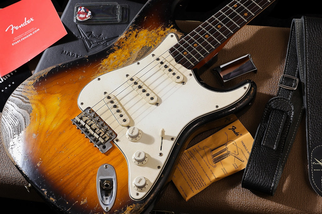 [SN R135525] USED Fender Custom Shop / MBS 1960 Stratocaster Heavy Relic 2 Coler Sunburst By Levi Perry [03]