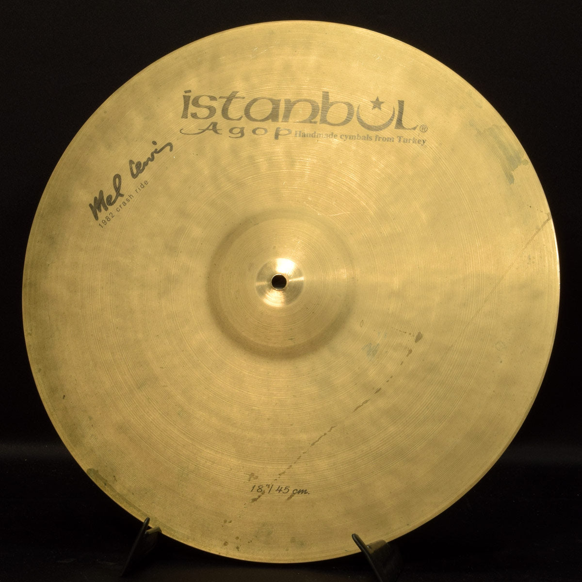 USED istanbul Istanbul / Agop Mel Lewis 1982 18 Crash Ride [20]