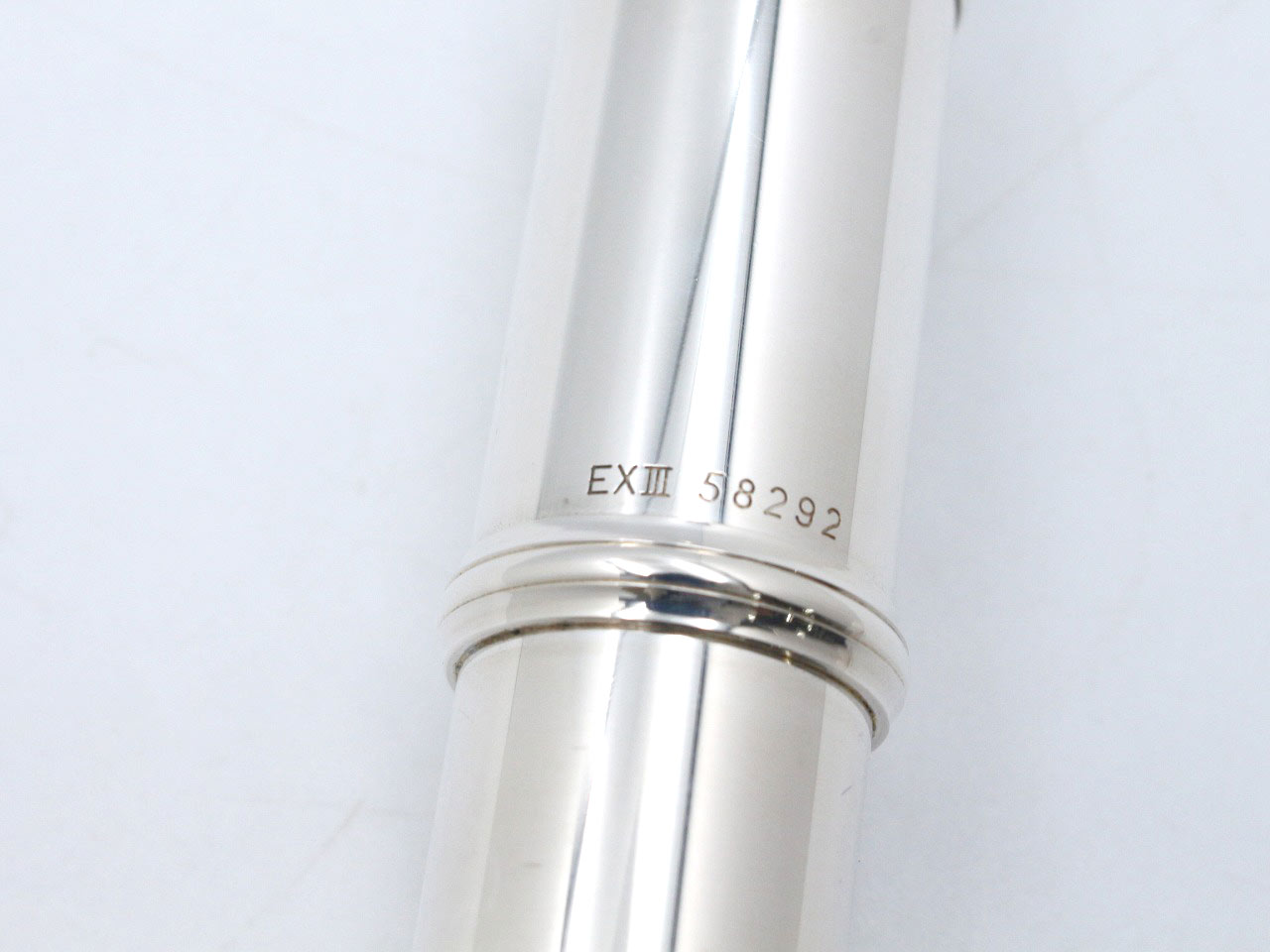[SN 58292] USED MURAMATSU / Flute EX III Head Tube Silver [09]