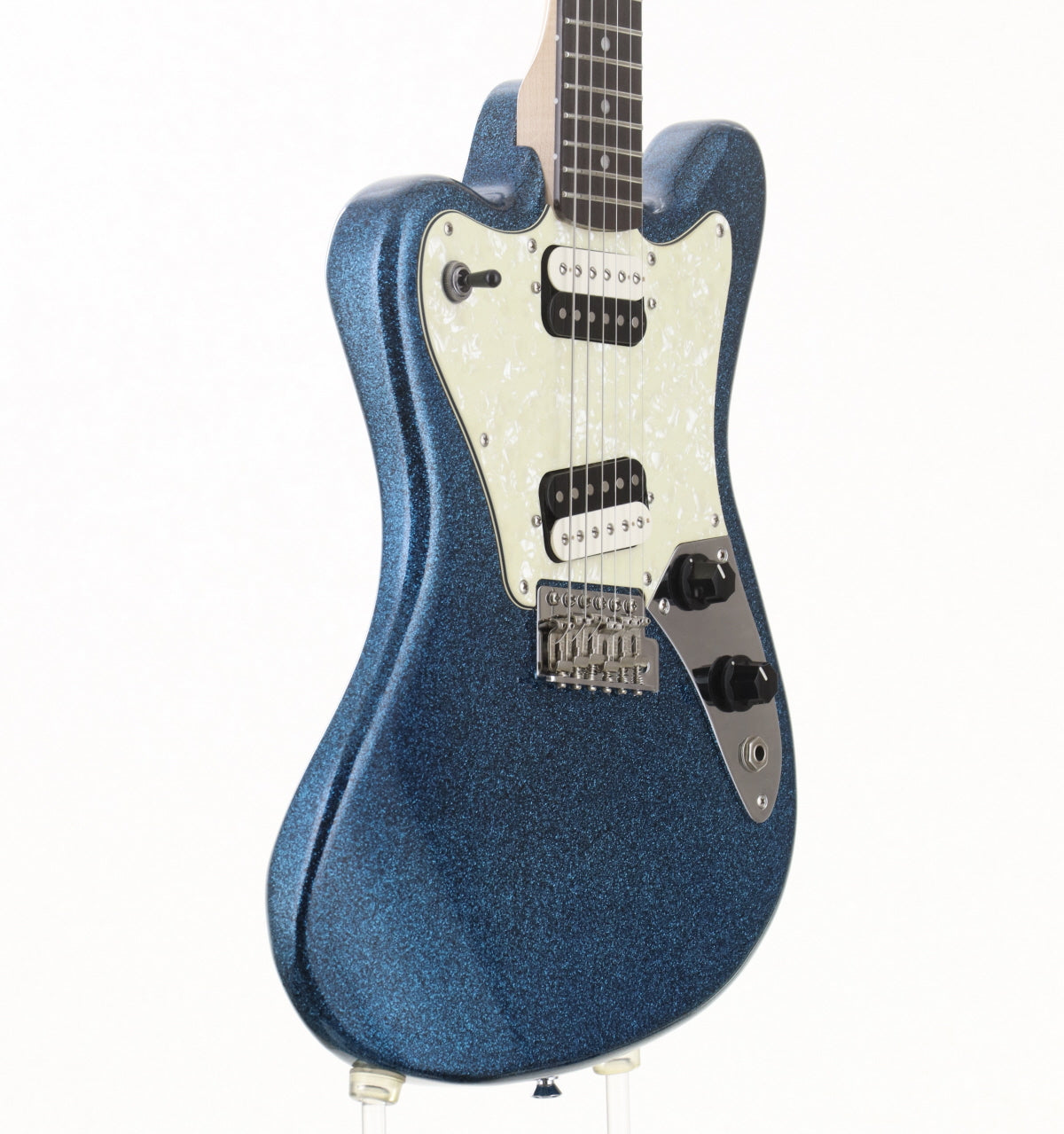 [SN CYKK21008756] USED Squier by Fender / Paranormal Super-Sonic Laurel Fingerboard Blue Sparkle [3.47kg / made in 2021] Squier [08]