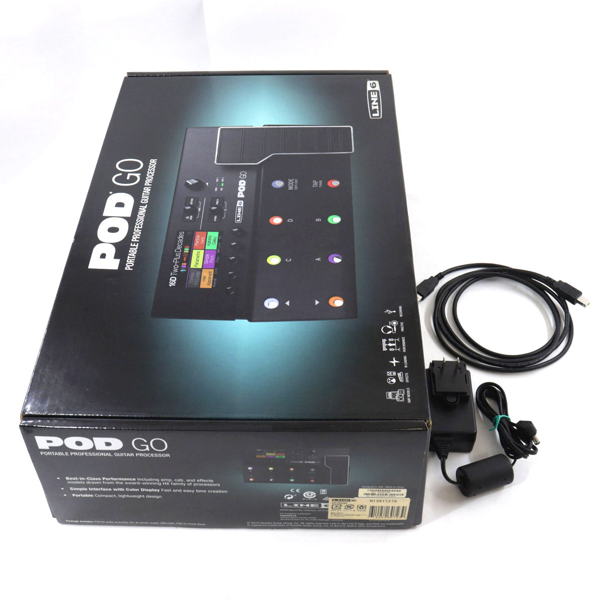 [SN 21PG55M7017009843] USED LINE6 / POD Go [08]