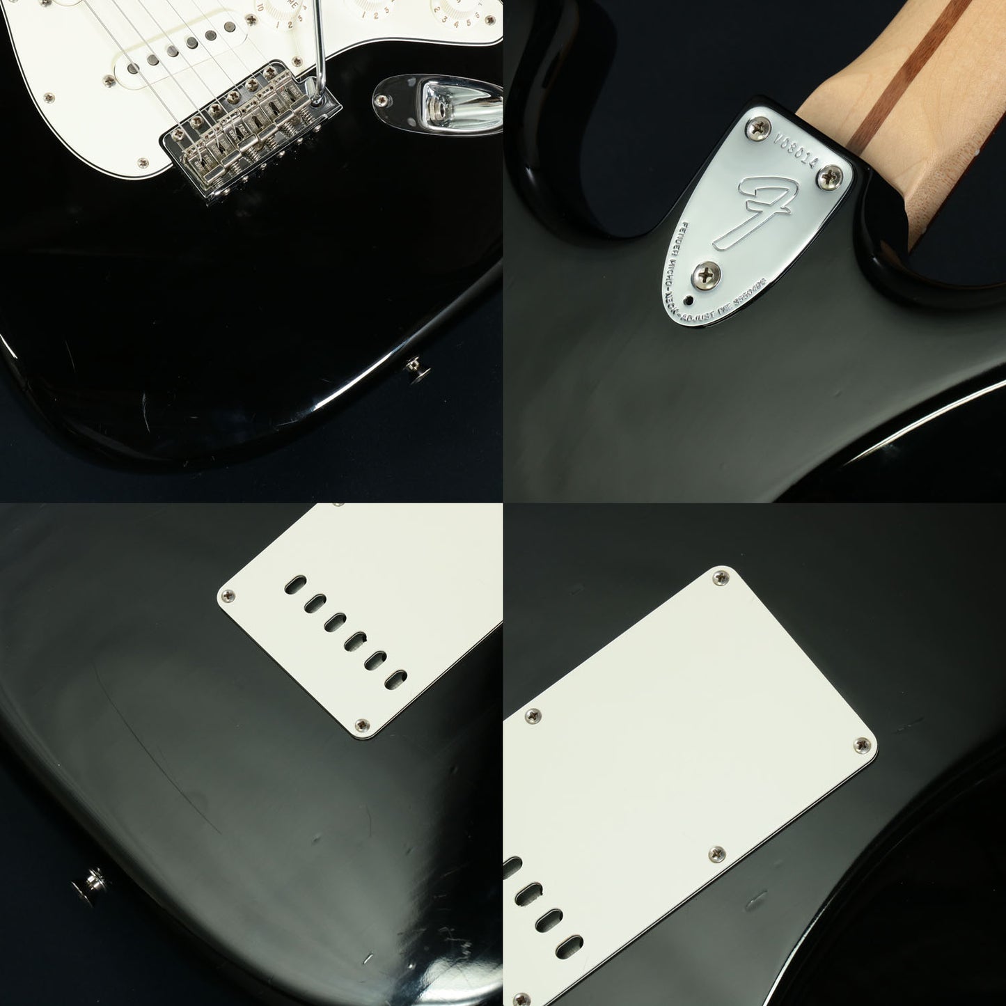 [SN V08014] USED Fender USA / FSR American Vintage 70s Stratocaster Matching Head Black [3.58kg / 2013] Fender [08]
