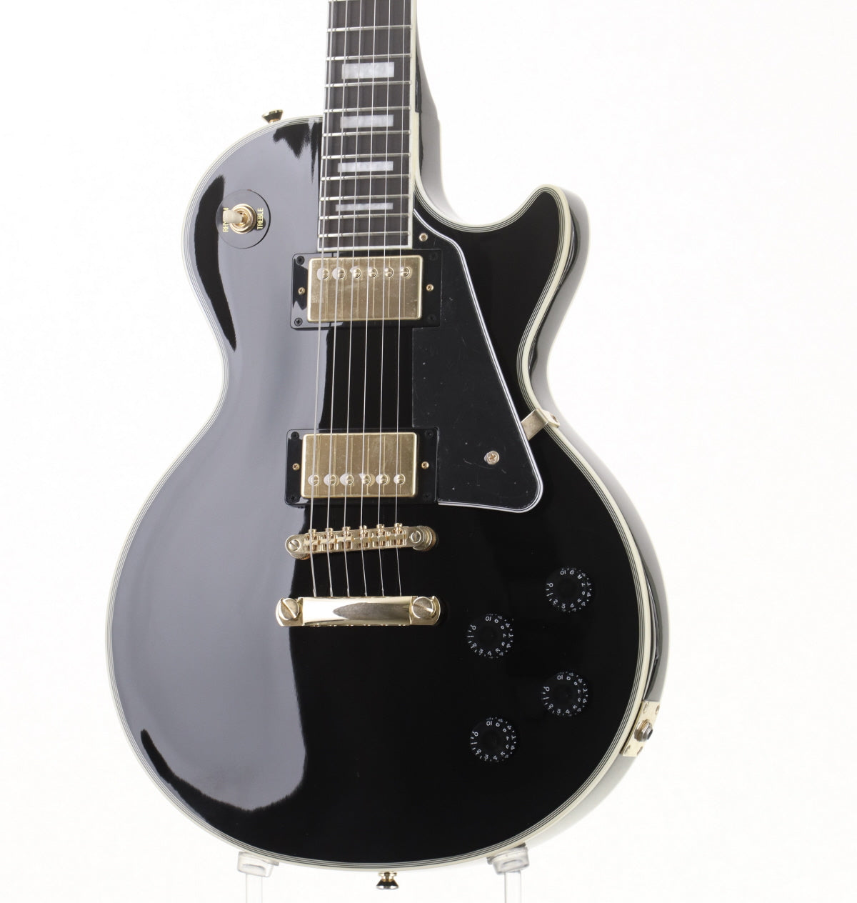 [SN 21121535681] USED EPIPHONE / Inspired by Gibson Collection Les Paul Custom Ebony [03]