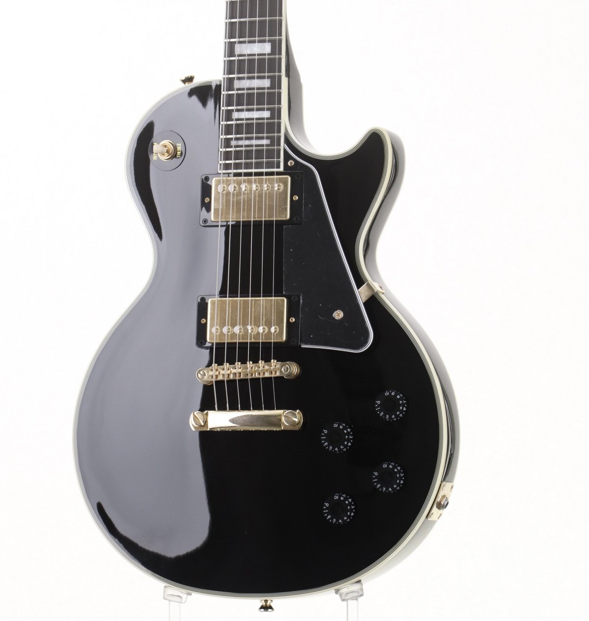 [SN 21121535681] USED EPIPHONE / Inspired by Gibson Collection Les Paul Custom Ebony [03]