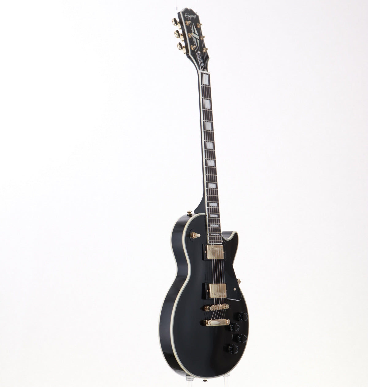 [SN 21121535681] USED EPIPHONE / Inspired by Gibson Collection Les Paul Custom Ebony [03]