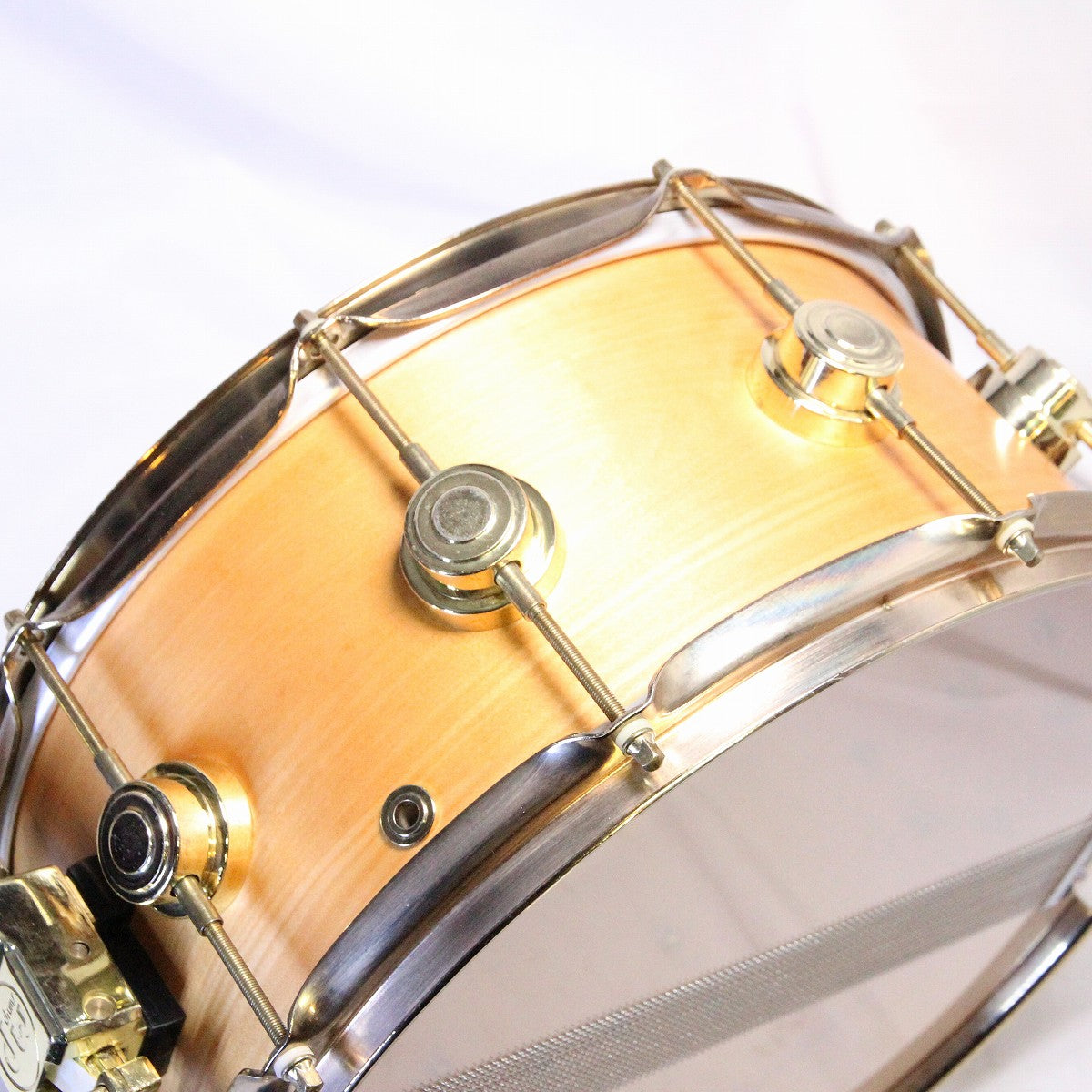 USED DW / DW CRAVIOTTO SOLID MAPLE SNARE 14×6.5 Craviotto Veneer Maple [08]