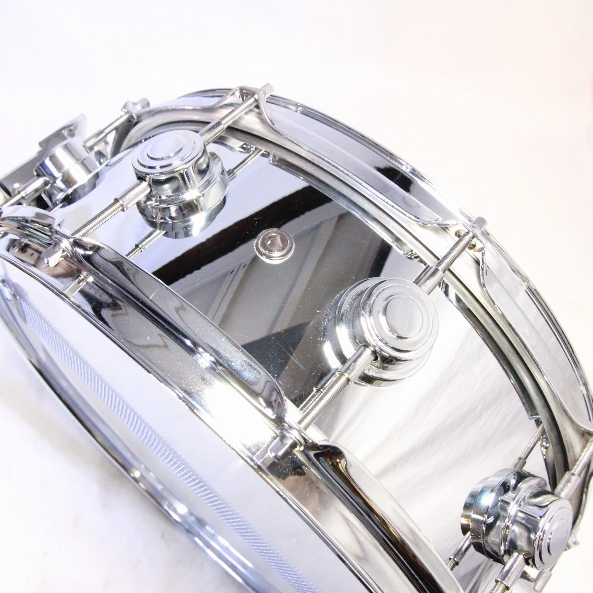 USED DW / 90s Collectors 14×5 CHROME OVER BRASS Snare Drum [08]