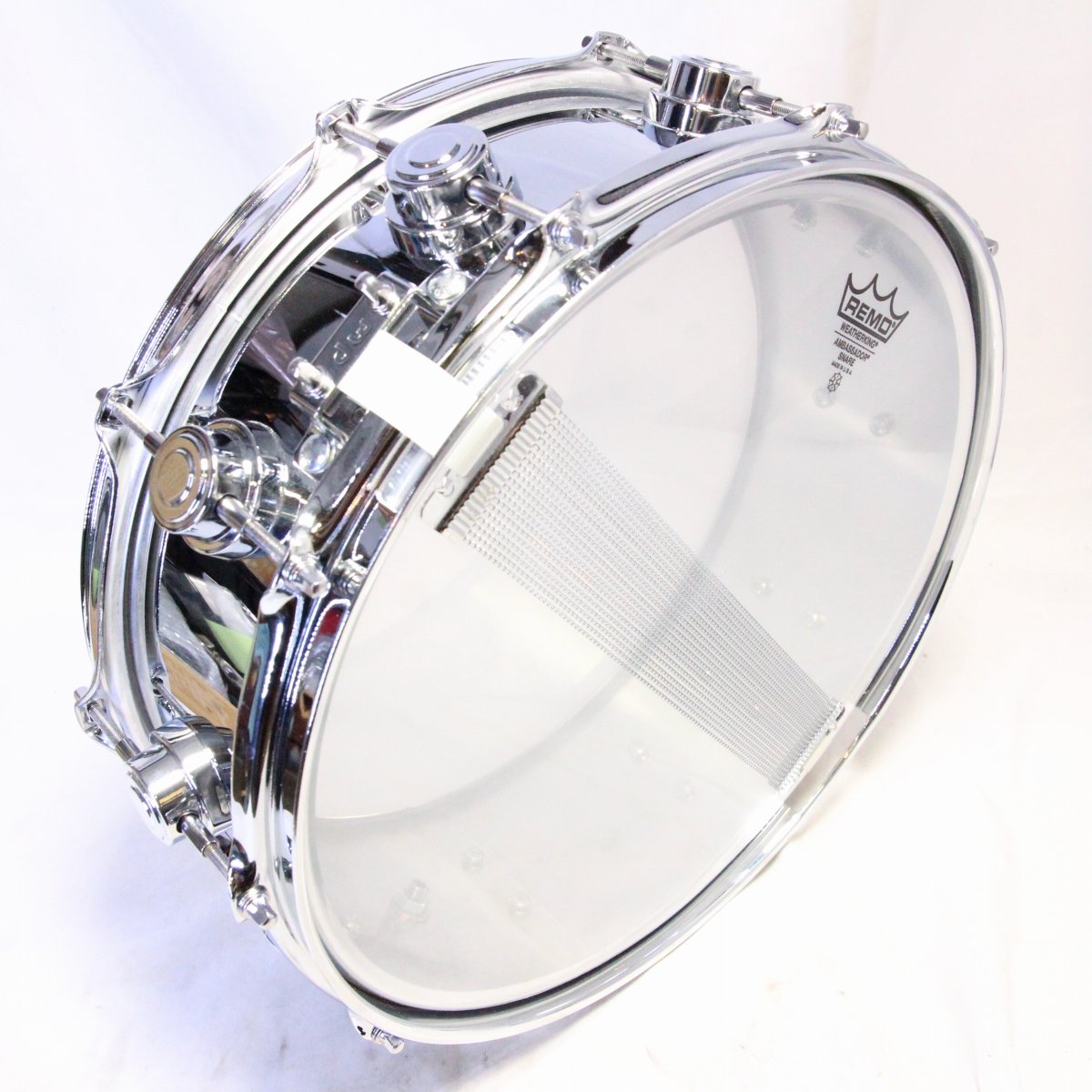 USED DW / 90s Collectors 14×5 CHROME OVER BRASS Snare Drum [08]