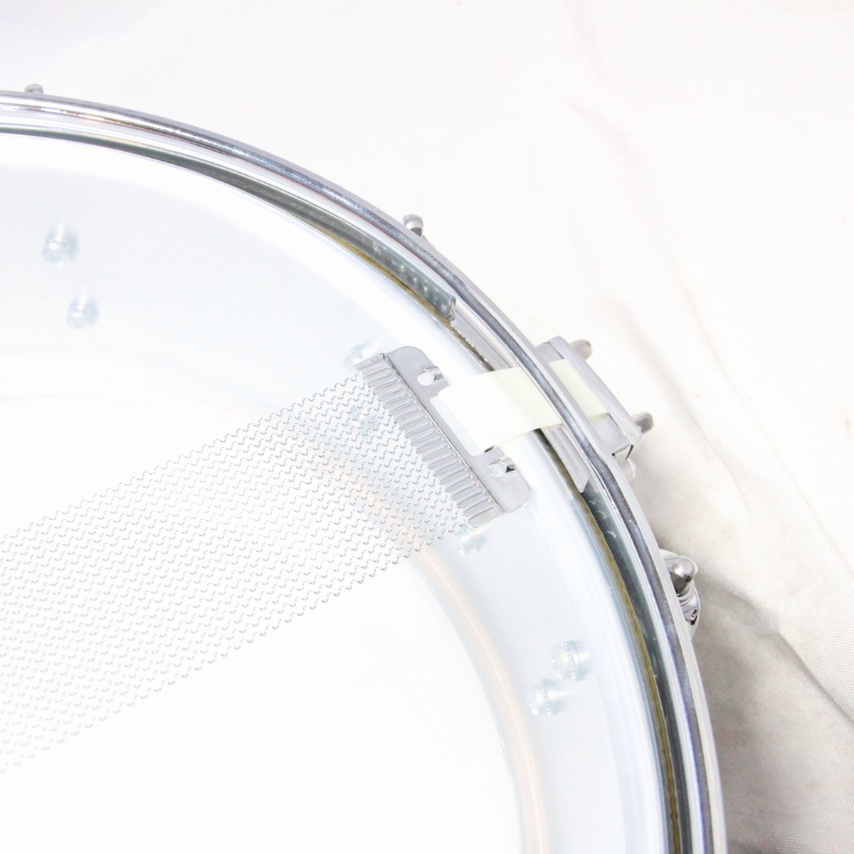 USED DW / 90s Collectors 14×5 CHROME OVER BRASS Snare Drum [08]