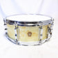 USED Ludwig / Early60s Jazz festival White Marine Pearl 14x5 with case [08]