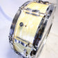 USED Ludwig / Early60s Jazz festival White Marine Pearl 14x5 with case [08]