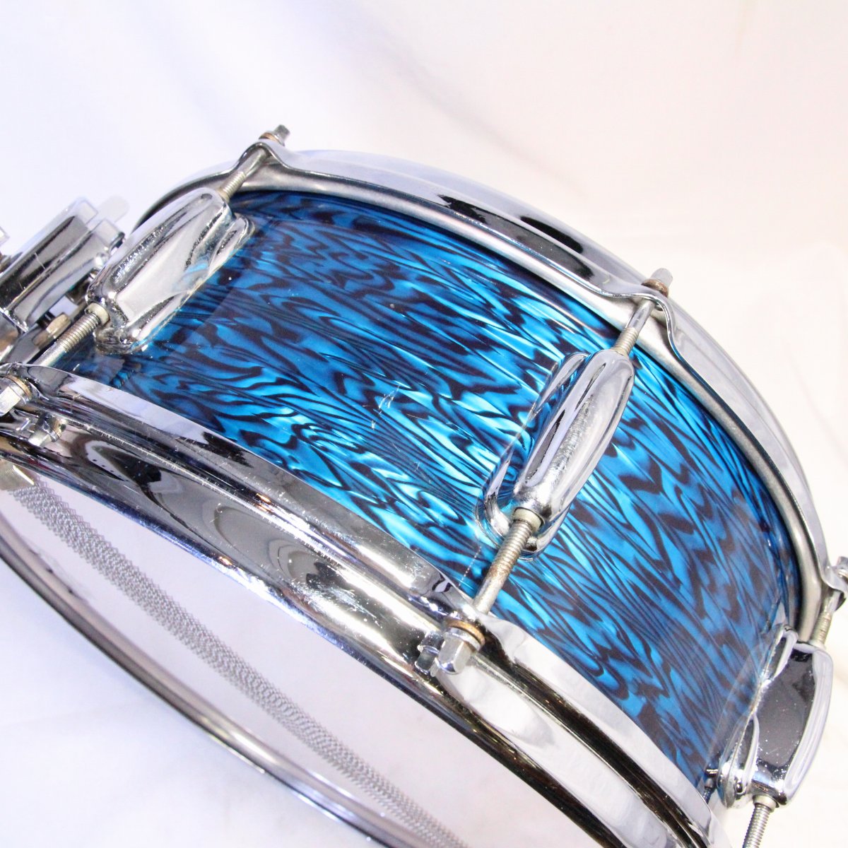 USED SLINGERLAND / 60s Artist Model 3-ply 14x5.5 Blue Agate Pearl s/n149569 [08]