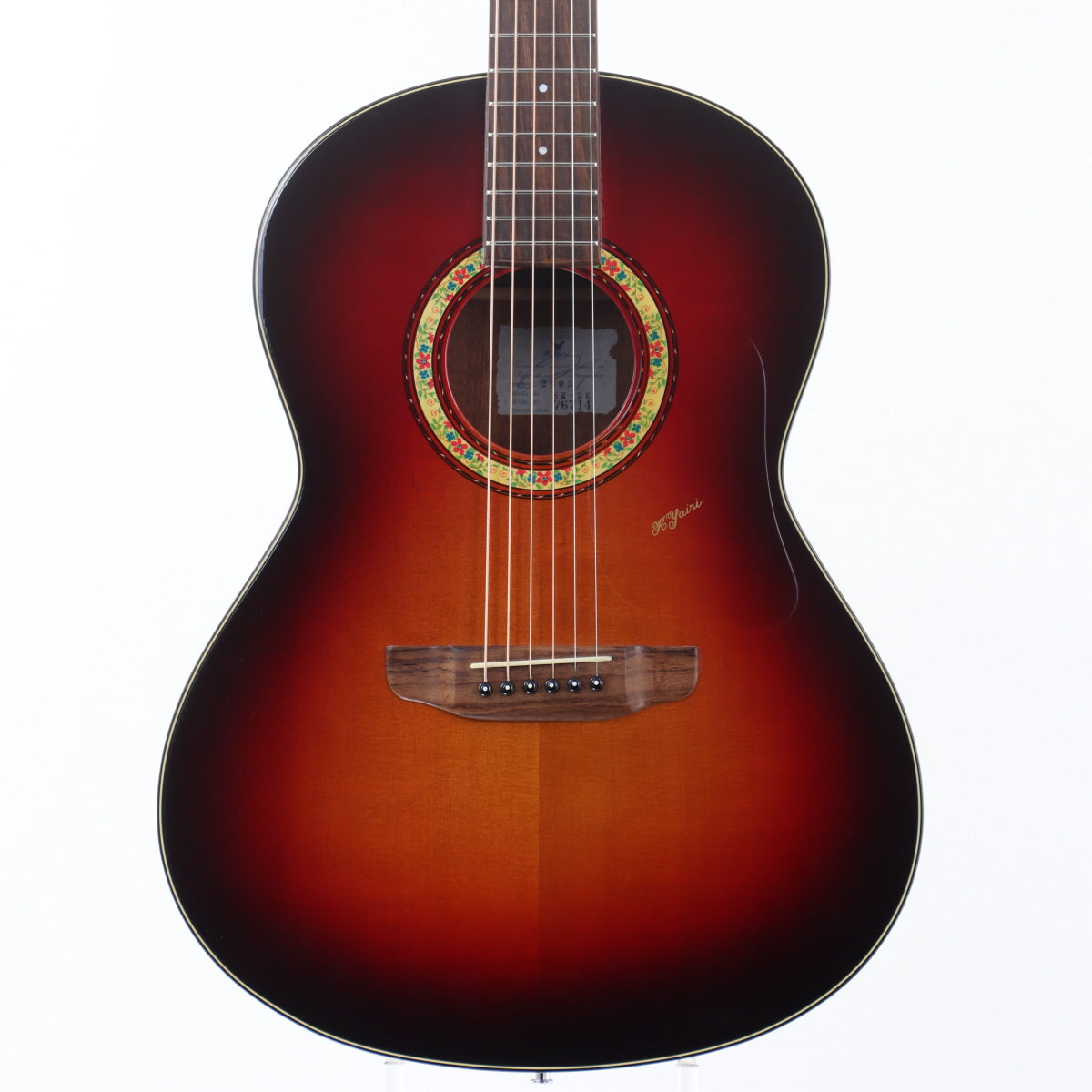 [SN 76714] USED K.Yairi / SR-2E Cherry Sunburst [11]