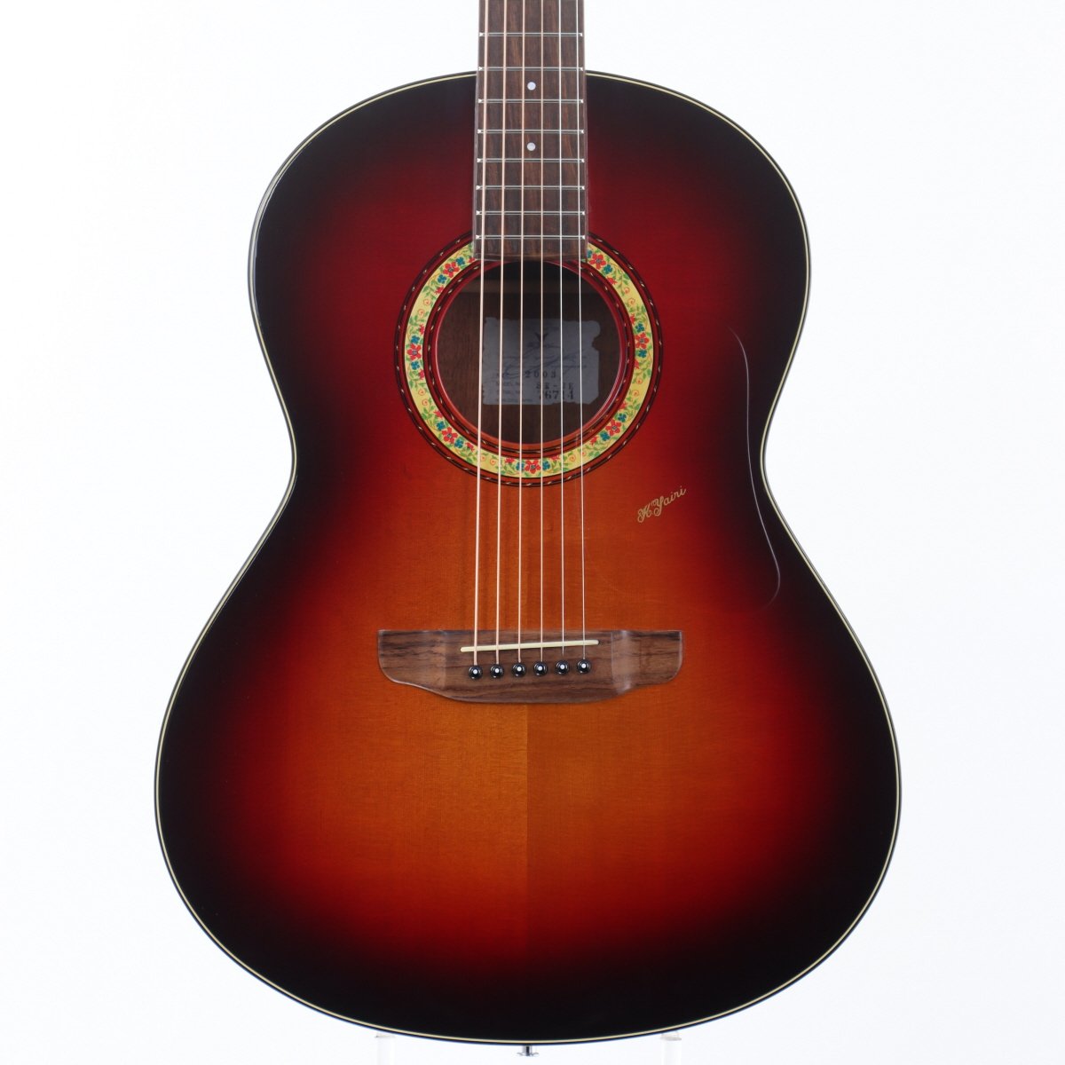 [SN 76714] USED K.Yairi / SR-2E Cherry Sunburst [11]