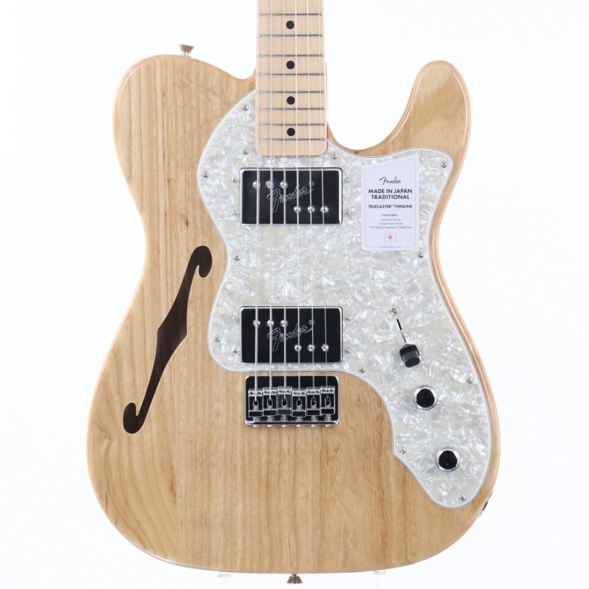 [SN JD23016532] USED Fender / Made in Japan Traditional 70s Telecaster Thinline Natural [11]