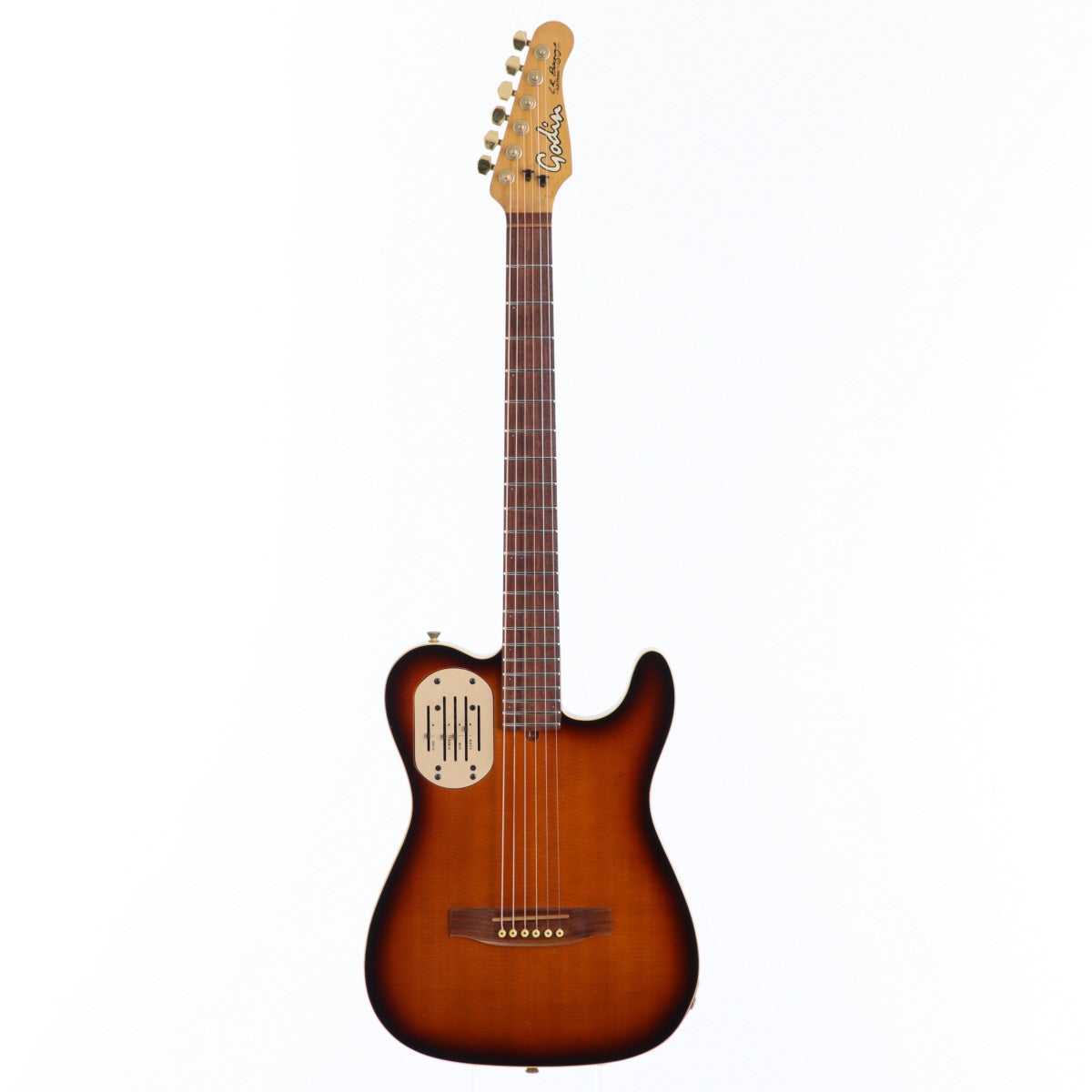 [SN 15385] USED Godin Godin / Acousticaster Sunburst [20]