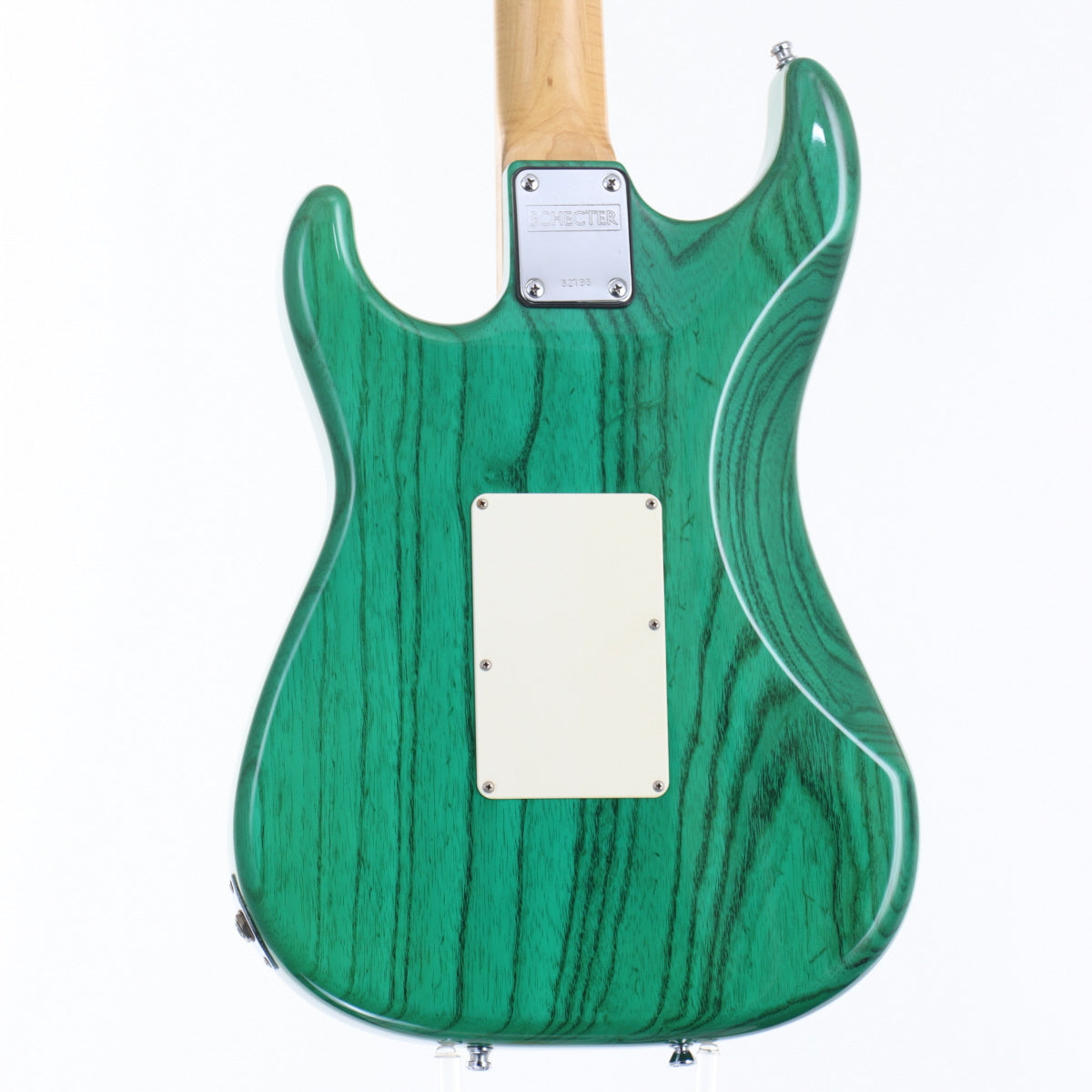 [SN 82198] USED SCHECTER Schecter / EX-22-CTM-FRT See-through Green [20]