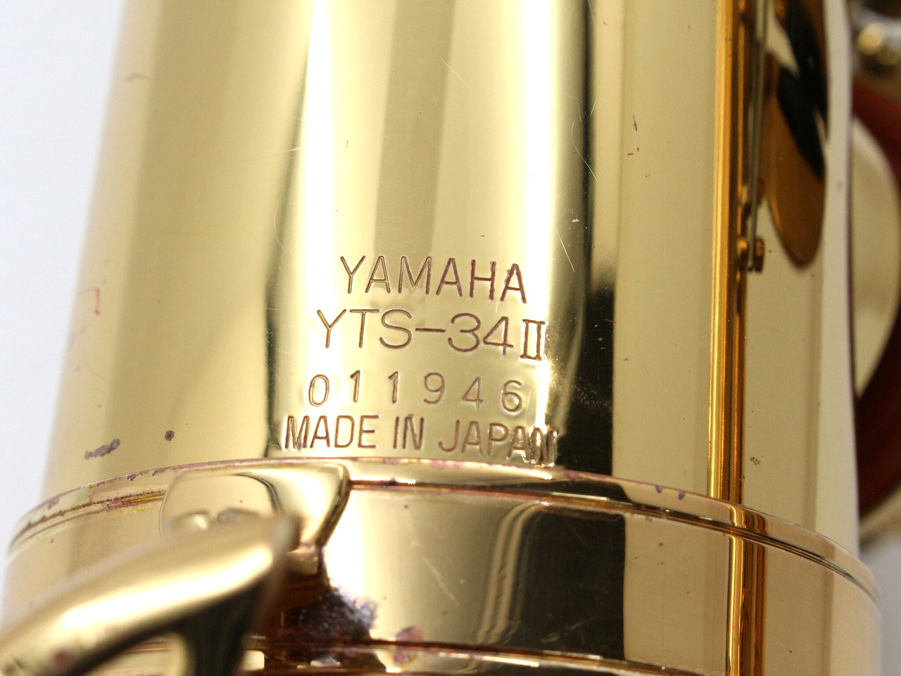 [SN 011946] USED YAMAHA / Tenor sax YTS-34II, all tampos replaced [09]