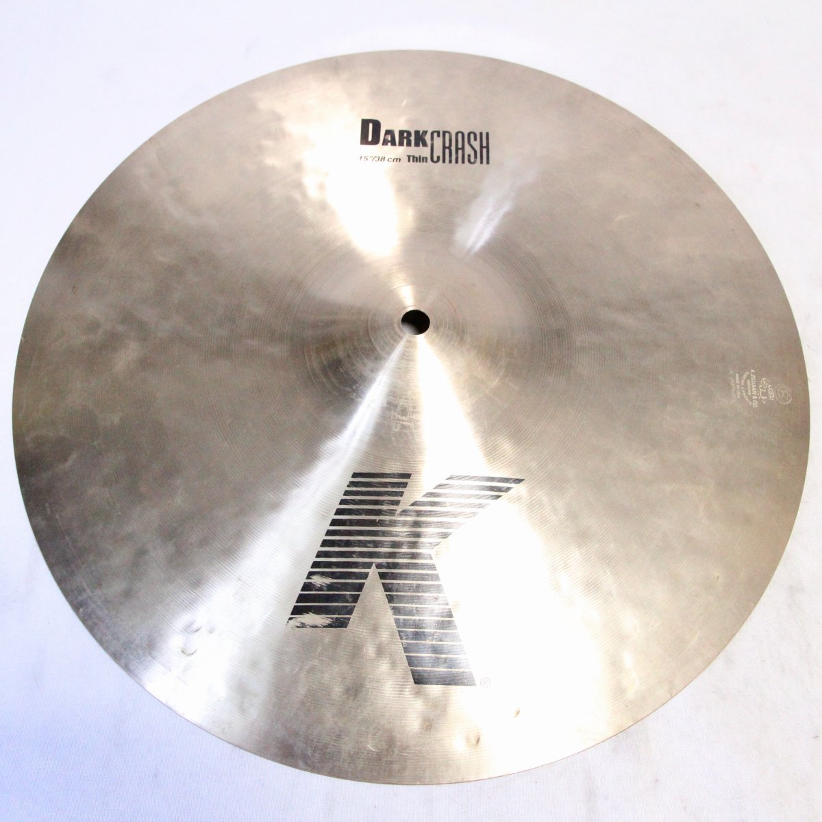 USED ZILDJIAN / K ZILDJIAN 15inch DARK CRASH THIN 954g K Zildjian Crash Cymbal [08]