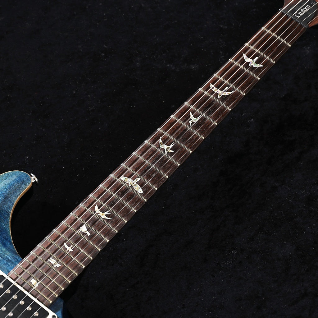 [SN 19 0273030] USED Paul Reed Smith (PRS) / 2019 Custaom 24 Whale Blue Pattern Thin Neck [03]