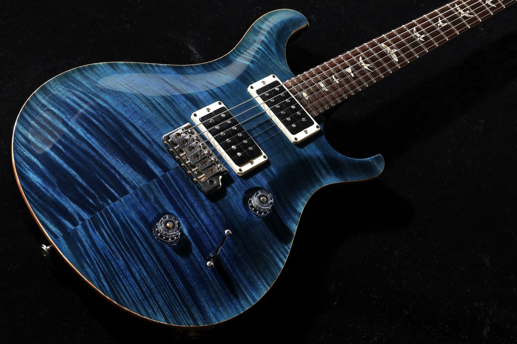 [SN 19 0273030] USED Paul Reed Smith (PRS) / 2019 Custaom 24 Whale Blue Pattern Thin Neck [03]