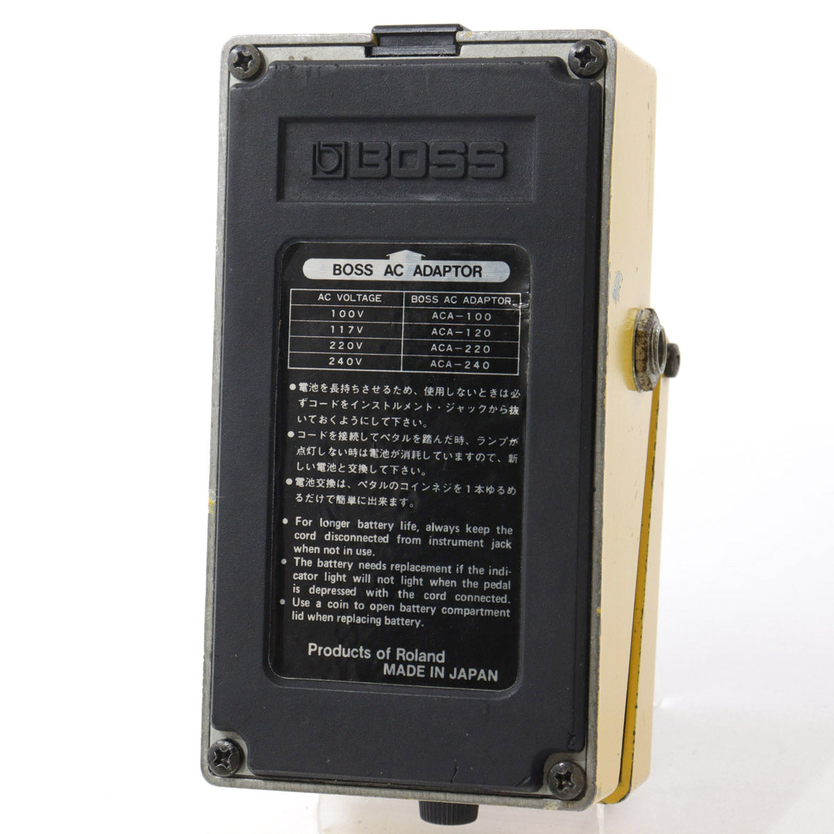 [SN 124700] USED BOSS / OD-1 OverDrive / NEC C4558C [08]